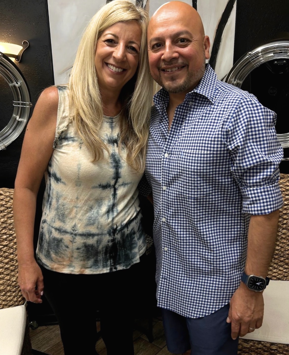 Oscar Moreno and Connie Kopecky, founders